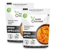Indian Natural Grocery Nam Organics - Turkish Dried Apricots - 1 Kg Pouch - Seedless Khumani ( NO Added Sugar OR Preservatives ) Apricots dry fruits