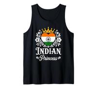 Indian Princess India Flag Proud Indian Girl Canotta