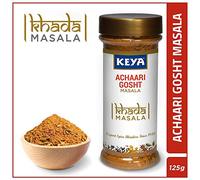 Indian Pure Delicious Keya Khada Masala - Achaari Gosht Khada Masala: Pre-Roasted Coarse Ground Whole Spice Mix, 100 g