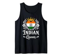 Indian Queen India Flag Proud Indian Woman Canotta