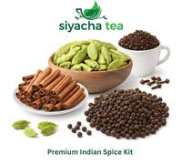 Indian Spice Kit Combo Confezione 200g 4x50g Cardamomo Cannella Chiodi di...