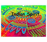 Indian Spirit (Wandkalender 2026 DIN A3 quer), CALVENDO Monatskalender: Mandalas und mehr