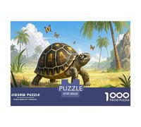 Indian Star Tortoise 1000 Pezzi Puzzle Classici Impegnativo E Difficile Per Difficoltà Sfida Per Adulti E Ragazzi Collection Puzzle Per Gioco Familiare, Festa Aziendale Regalo Giocattolo Colorato Pe