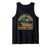 Indiana Dunes National Park Camicia Sunset Lake Michigan View Canotta