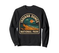 Indiana Dunes National Park Camicia Sunset Lake Michigan View Felpa