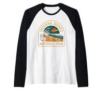 Indiana Dunes National Park Camicia Sunset Lake Michigan View Maglia con Maniche Raglan