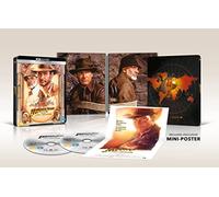 Indiana Jones And The Last Crusade - 4K Steelbook [Blu-ray] [Region A & B & C]