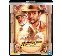 Indiana Jones And The Last Crusade - 4K Steelbook [Blu-ray] [Region A & B & C]