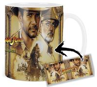 Indiana Jones And The Last Crusade Harrison Ford Sean Connery Tazza Ceramica Mug