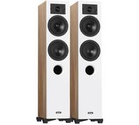 Indiana Line Diva 5 diffusori da pavimento - coppia (bianco/noce)