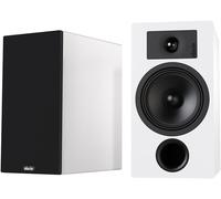 INDIANA LINE TESI 3 WHITE COPPIA DIFFUSORI DA SCAFFALE BASS REFLEX ANT. BIANCO