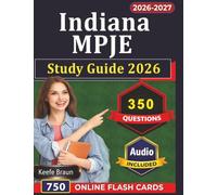 Indiana MPJE Study Guide 2026: Indiana Pharmacy Law Exam Prep with 350 Practice Questions And Complete Rationales