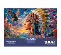 Indiana Puzzle 1000 Pezzi, Jigsaw Puzzle Per Adulti E Ragazzi Dai 14 Anni in Su, Giochi Stimolanti Per Tutta La Famiglia 52x38cm/1000pcs