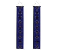 Indiana State Flag Laurea Portico Banner Decorazioni Appese Cartello Riutilizzabile College Feste Cerimonie Porta d'ingresso