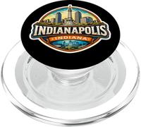Indianapolis Indiana Souvenir Città Stato Capitale Memorabilia PopSockets PopGrip per MagSafe
