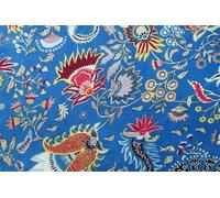 Indiano 4.6m Mano Stampato Corsa Sciolto Cucito Craft Cotone Kimono Abito Stoffa