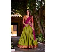 Indiano Cucito Lehenga Pronti Lengha Choli Festa Matrimonio Sposa Bollywood A L