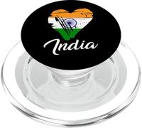 Indiano Cuore Bandiera India PopSockets PopGrip per MagSafe