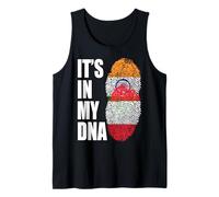 Indiano E Austriaco Mix Dna Bandiera Heritage Canotta