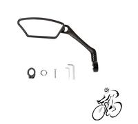 Indicatespoint Bike Mirrors, Bike Mirror Handlebar Mount, 360° Rotatable for Mountain Bikes, E-Bikes, Road Bikes, With Installation Tools (Left)