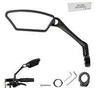 Indicatespoint Bike Mirrors, Electric Bike Mirrors for Handlebars, Clear Images & Wide Field of View, Adjustable 360° Shatterproof Scratch, for Various Scenario (Left)