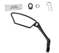 Indicatespoint Bike Mirrors, Indicatespoint Bike Mirrors 2 Pack, Adjustable360° Rotatable Handlebar Rearviewmirror with Shatterproof Scratch, Bikes Mirror Handlebar Mount (Left)