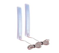 Indicatore 2 Pezzi Di Luce LED Universale Per Auto Luce Di Direzione Gialla Morbida 8 SMD FPC Luce Lampeggiante Ambrata Indicatore Di Direzione