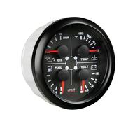 Pilot 10142 Black Analogue Gauge Series, Manometro 4 in 1 - Ø 3 3/8” (85 mm)