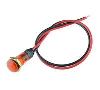 Indicatore A Pannello Precablaggi Giallo 8Mm 220V