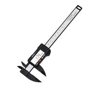 Indicatore a quadrante, 150mm/6 "LCD Digitale Elettronico In Fibra di Carbonio Vernier Calibro Micrometro Con Ampio Schermo LCD Display Pollici/Metrico