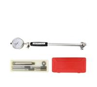 Indicatore a quadrante, Dial Bore Gauge Diametro interno Gauge Asta di misurazione Micrometro Gauge Strumento di misurazione Hole Bore Dial Indicator Set 15-35-50-160mm(50-160mm Red Dial)