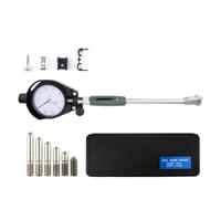 Indicatore a quadrante, Dial Bore Gauge Diametro interno Gauge Asta di misurazione Micrometro Gauge Strumento di misurazione Hole Bore Dial Indicator Set 15-35-50-160mm(18-35mm Black Dial)
