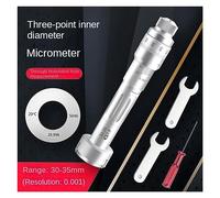 Indicatore a quadrante, Micrometro for diametro interno for la misurazione del diametro interno - Precisione 0,001 mm - Micrometro interno for utensili premium(30-35mm)