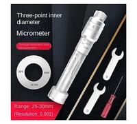 Indicatore a quadrante, Micrometro for diametro interno for la misurazione del diametro interno - Precisione 0,001 mm - Micrometro interno for utensili premium(25-30mm)