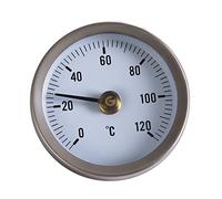 Indicatore a quadrante, Termometro A Quadrante For Tubi Indicatore Di Temperatura Con Molla A Clip 20-60mm Termometro For Tubi For Serbatoi Di Olio For Tubi Di Riscaldamento Dell'acqua Calda