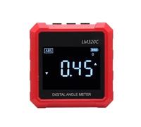 Indicatore angolare elettronico inclinometro digitale magnetico a tre lati