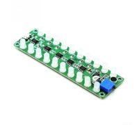 Indicatore audio compatto a LED per visualizzazione SPECTRUM con effetti RGB attivati dalla voce e regolazione della sensibilità integrata (LED a tre colori)