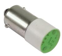Indicatore, BA9,2 Chip LED, Verde, 230V, Media Bulbo Vita Per EUROPA COMPONENTS