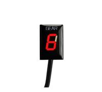 Indicatore Cambio Marcia Compatibile Con Suzuki Per B King 2008 2009 2010 2011 2012 Accessori Moto 1-6 Speed Gear Display Meter Indicatore Di Marcia(Rosso)