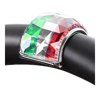 Indicatore centrale del volante resistente alle intemperie a lunga durata | Adesivo per indicatore centrale del volante dell'auto, per camion, camper, SUV, berlina, pendolari, guida, viaggi su strada