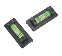 Indicatore compatto di livella a bolla, 2 pezzi, 5 pezzi, per funzione di livella a bolla su cornici, cornici, cornici artistiche, cornici per punto croce e televisori (2 pezzi)