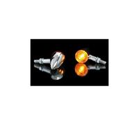 Indicatore Coppia Bullet Luce Cromo Omologati per Victory Boardwalk Hammer Judge