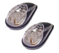 Indicatore Coppia Con LED Tecnica di Plastica Nero per Molti Veicoli