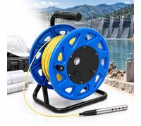Indicatore Del Livello Dell'acqua, Misurazione Della Profondità Pozzo | Design A Doppio Allarme, Maniglia For Il Trasporto Portatile, Portata 30-300 M, For Pozzi E Trivellazioni(Blue,300m)