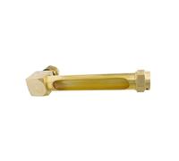 Indicatore del livello dell'olio in ottone e vetro | Dimensioni multiple BSP 3/8 pollici for il monitoraggio del livello dell'olio industriale(3/8inchx500mm)