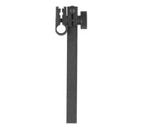 Indicatore del quadrante rettangolare Clamp girevole Alluminio Porta di prova della lega di estensione Assession Asta Assoluto 9x9x100mm