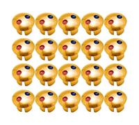 Indicatore del rubinetto caldo e freddo, indicatore di caldo/freddo, 20 etichette impermeabili per rubinetto, etichette impermeabili per rubinetto caldo e freddo, pulsanti per rubinetto, doccia