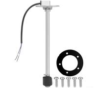 Indicatore del serbatoio dell'acqua per camper in acciaio inossidabile con manometro digitale e analogico per un monitoraggio accurato del livello, per sistemi da 12 V e 24 V, facile installazione