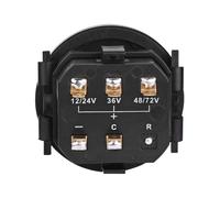 Indicatore Della Batteria Digitale 12V / 24V / 36V / 48V / 72V LED Indicatore Della Batteria del Misuratore Impermeabile per Go-Lf Ca-Rt