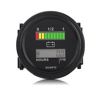 Indicatore della batteria digitale a LED con contaore 12V / 24V / 36V / 48V / 72V